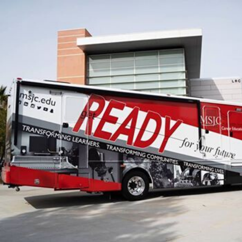 Photo of the MSJC Mobile Career Center
