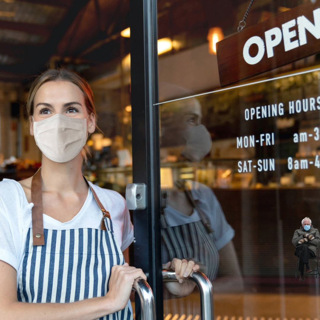 Photo of women in mask