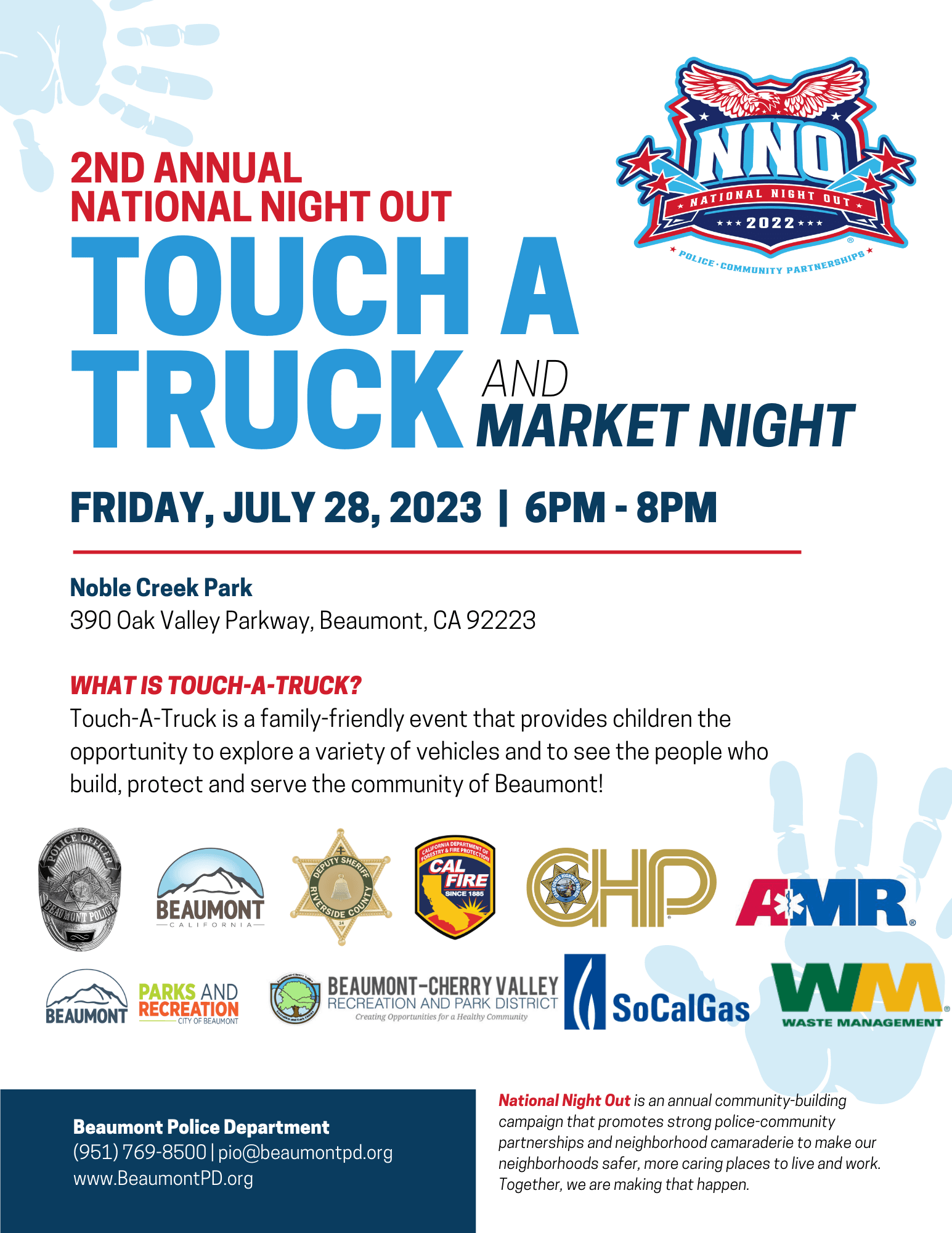 National Night Out 2023 Flyer