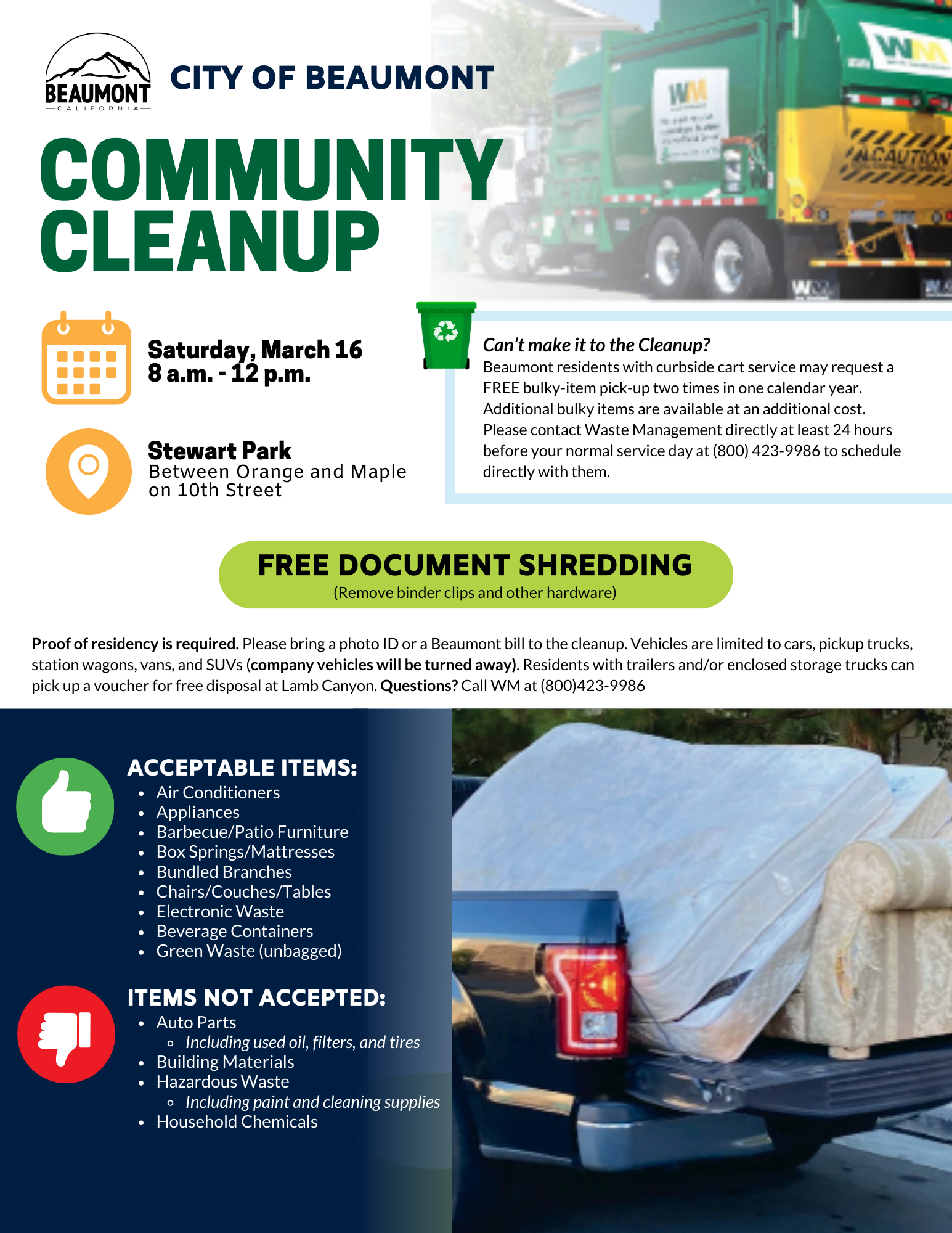 Community Clean up 