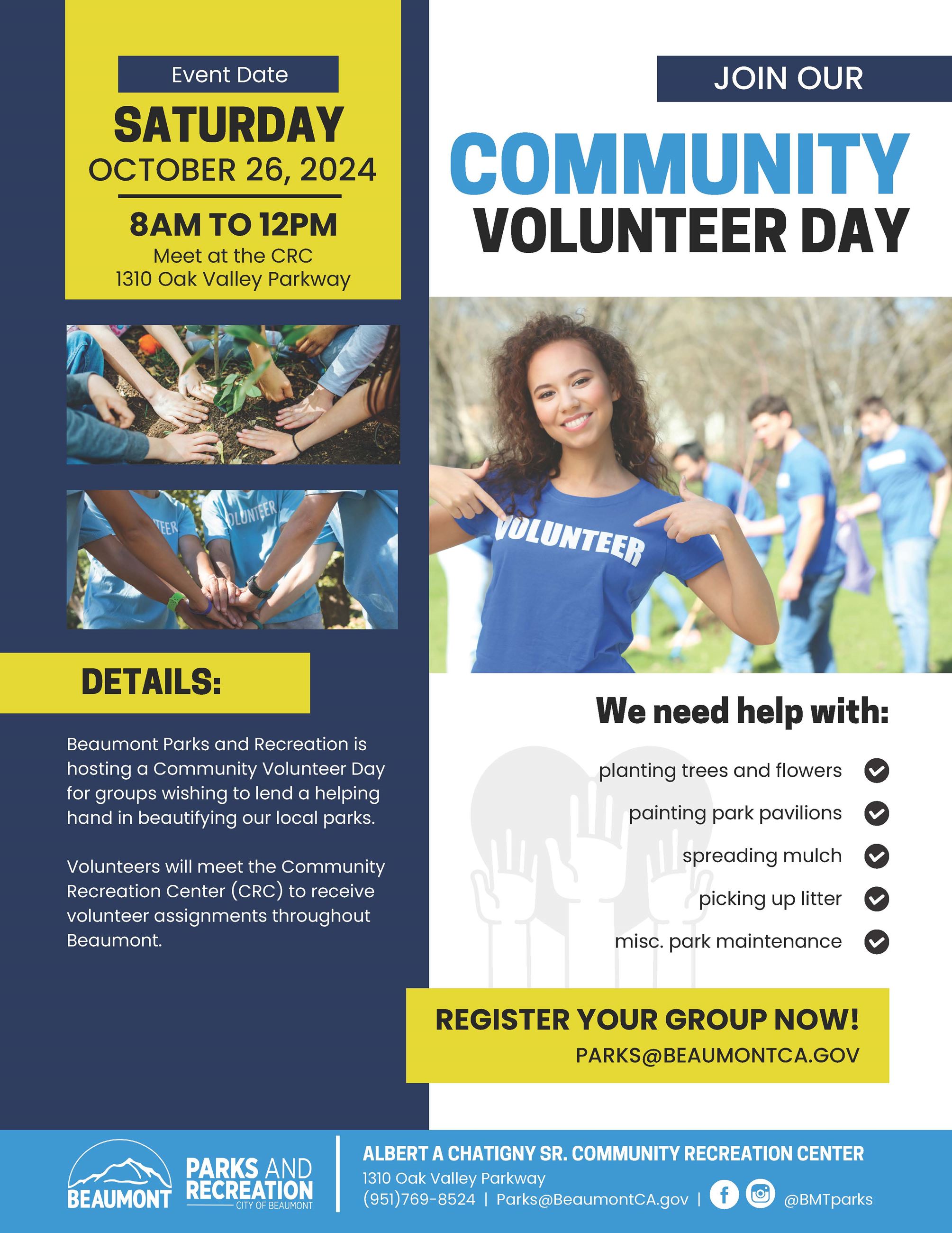 volunteer day fall 24